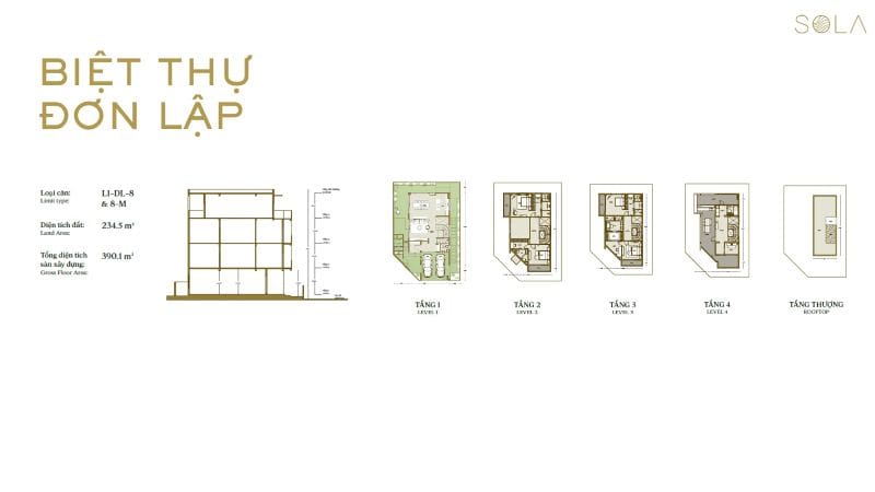 layout biet thu don lap sola the global city